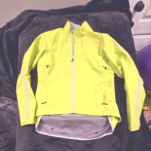 Men's Lime/Yellow Waterproof Cycling Jacket